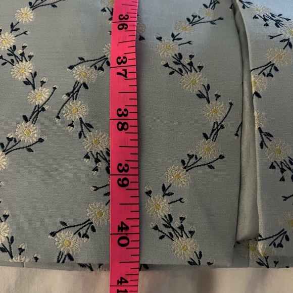 Markarian Edward Corset Blue Floral Print Midi Dress 2 NWT - Picture 12 of 12